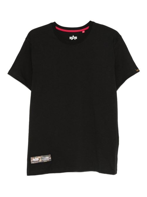 t-shirt uomo mezza manica Alpha Industries | F25850403